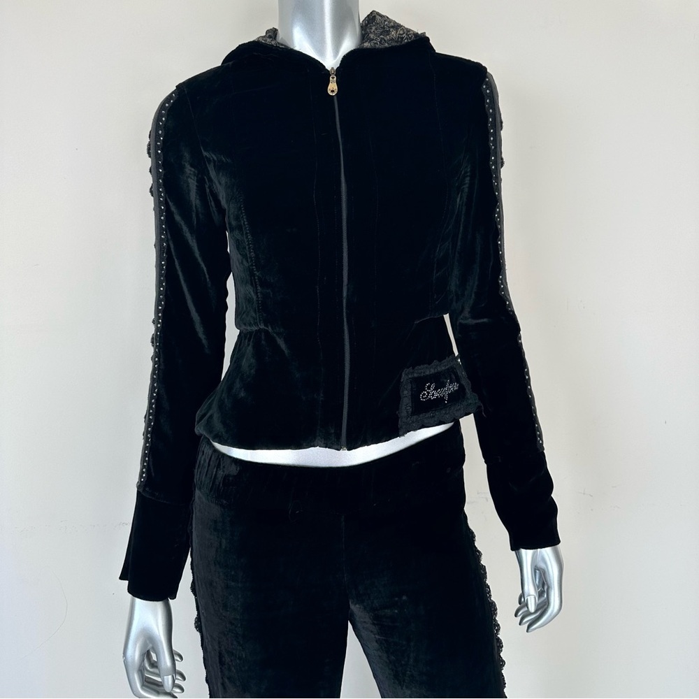 Sassofono women velvet costume size S Retail 450$ - Picture 2 of 15